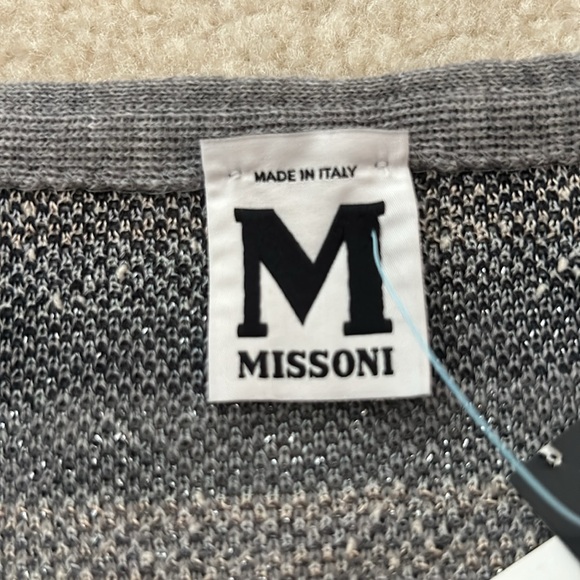 Missoni womens grey silver dress size 4 Made In Italy BNWT - Picture 3 of 5